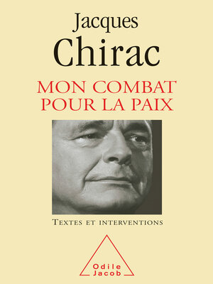 cover image of Mon Combat pour la paix